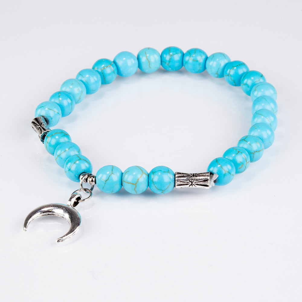 Set din Aliaj Placat cu Aur ( 40.85 grame ) cu Turcoaz 223.15 Carate ( Colier+Brățară ) 2 