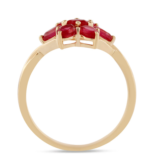 Inel din Aur de 9K ( 1.67 grame ) cu Rubin Malagasy 1.71 Carate