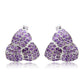Cercei din Argint 925 ( 6.51 grame ) cu Ametist Marocan 3.4 Carate