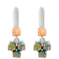 Cercei din Argint 925 ( 4.28 grame ) cu Turcoaz Oyster 2.58 Carate