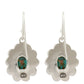 Cercei din Argint 925 ( 5 grame ) cu Turcoaz Oyster 3.64 Carate