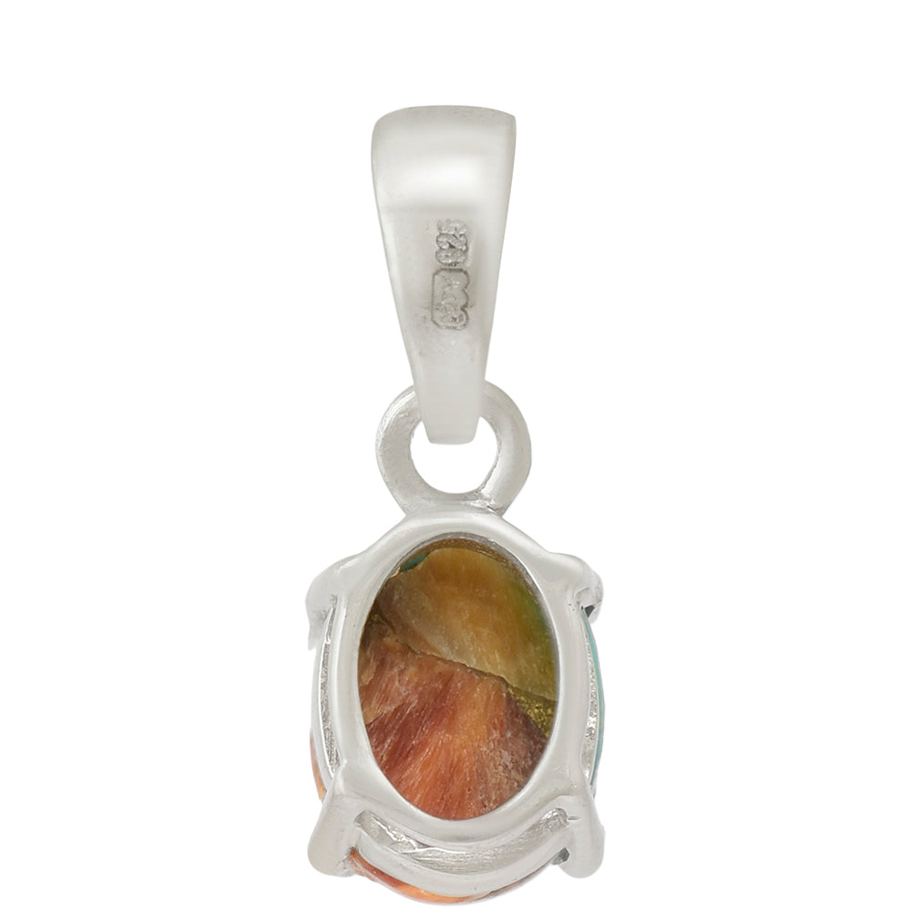 Pandantiv din Argint 925 ( 0.67 grame ) cu Turcoaz Oyster 1.09 Carate