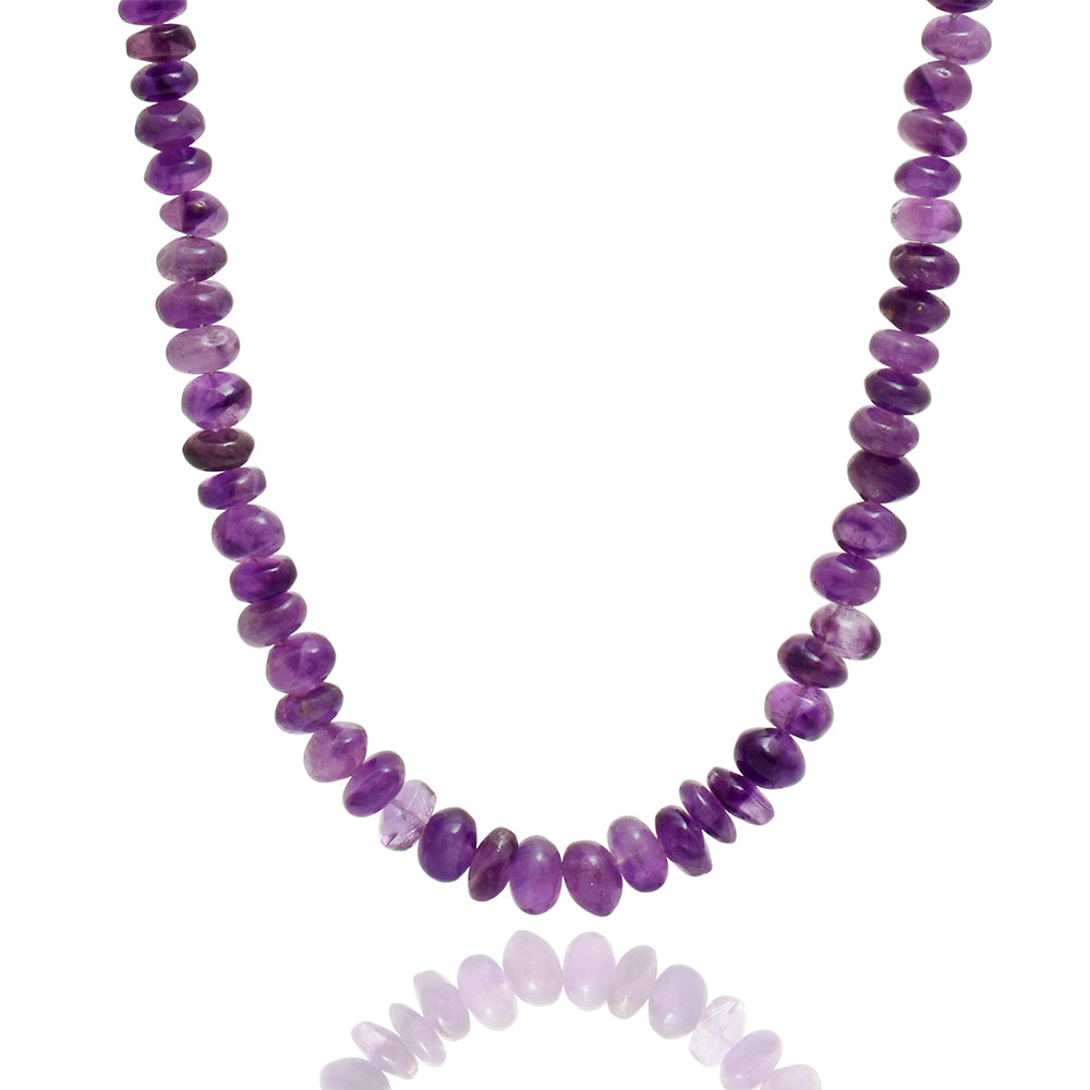 Brățară din Argint 925 ( 1.02 grame ) cu Ametist Brazilian 40.5 Carate