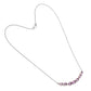 Colier din Argint 925 ( 4.28 grame ) cu Ametist Brazilian 3.39 Carate