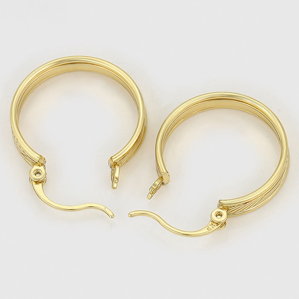 Cercei din Aliaj Placat cu Aur 7 