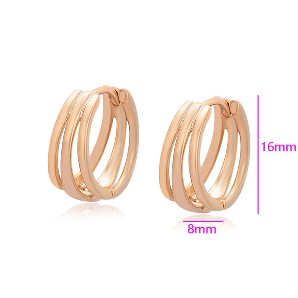 Cercei din Aliaj Placat cu Aur 2 