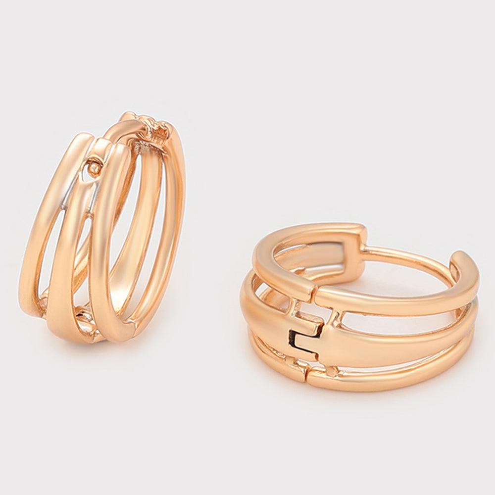 Cercei din Aliaj Placat cu Aur 5 