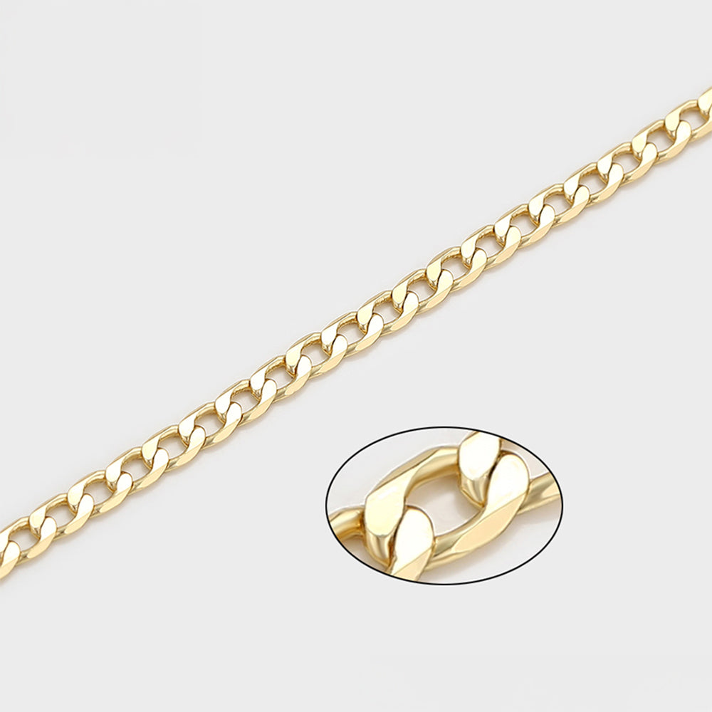 Brățară din Aliaj Placat cu Aur 7 