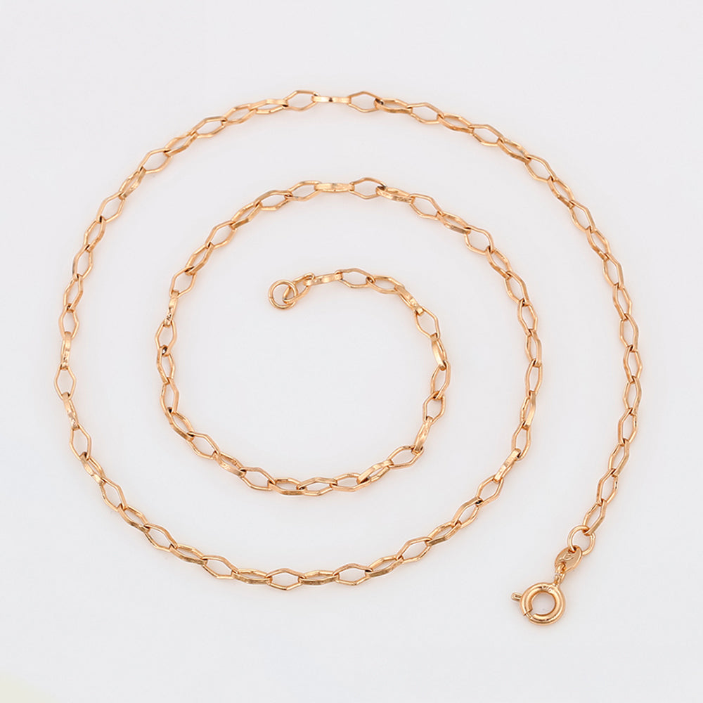 Lanț din Aliaj Placat cu Aur ( Colier ) 4 