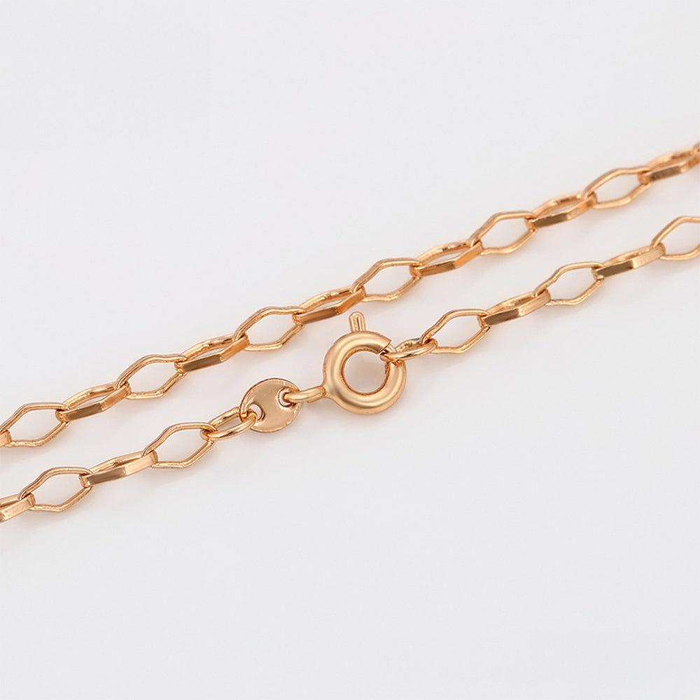 Lanț din Aliaj Placat cu Aur ( Colier ) 7 