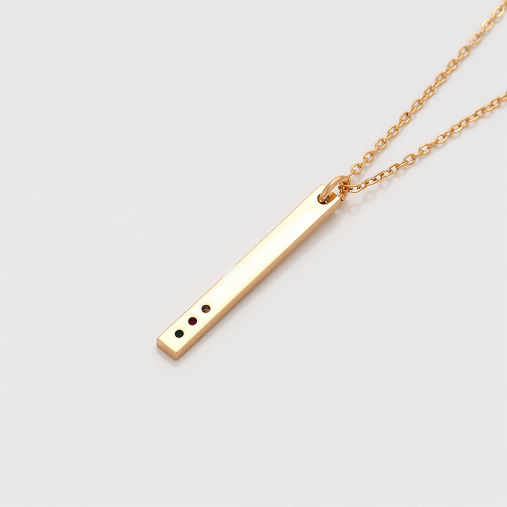 Colier din Aliaj Placat cu Aur cu Cristal Roșu Emporia® și Cristal Verde Emporia® ( Colier+Pandantiv )