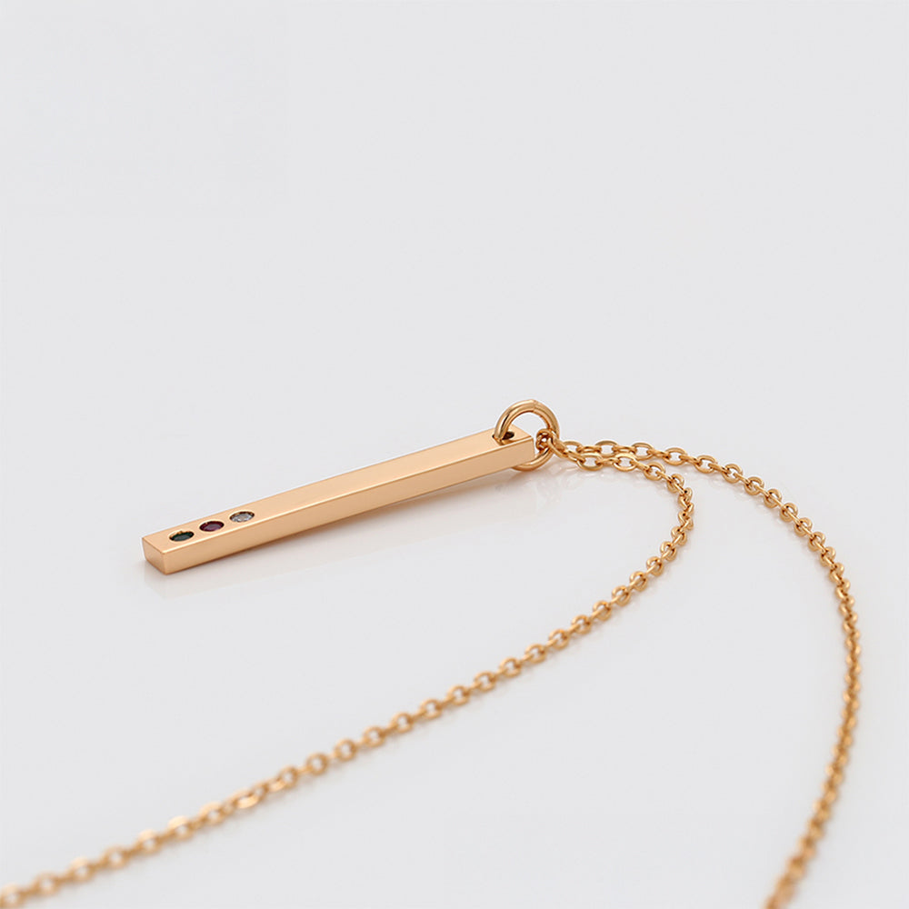 Colier din Aliaj Placat cu Aur cu Cristal Roșu Emporia® și Cristal Verde Emporia® ( Colier+Pandantiv )