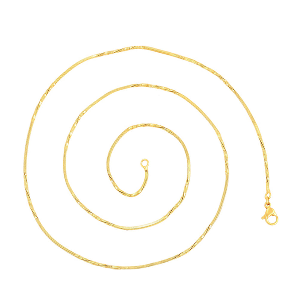 Lanț din Aliaj Placat cu Aur ( Colier )