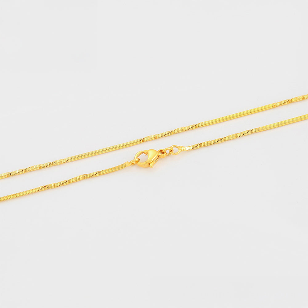 Lanț din Aliaj Placat cu Aur ( Colier )