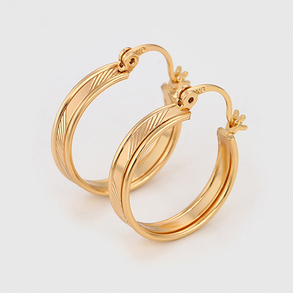 Cercei din Aliaj Placat cu Aur 5 