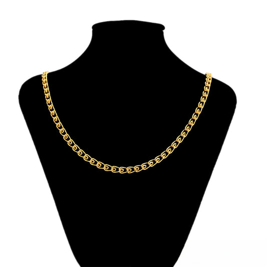 Colier din Aliaj Placat cu Aur