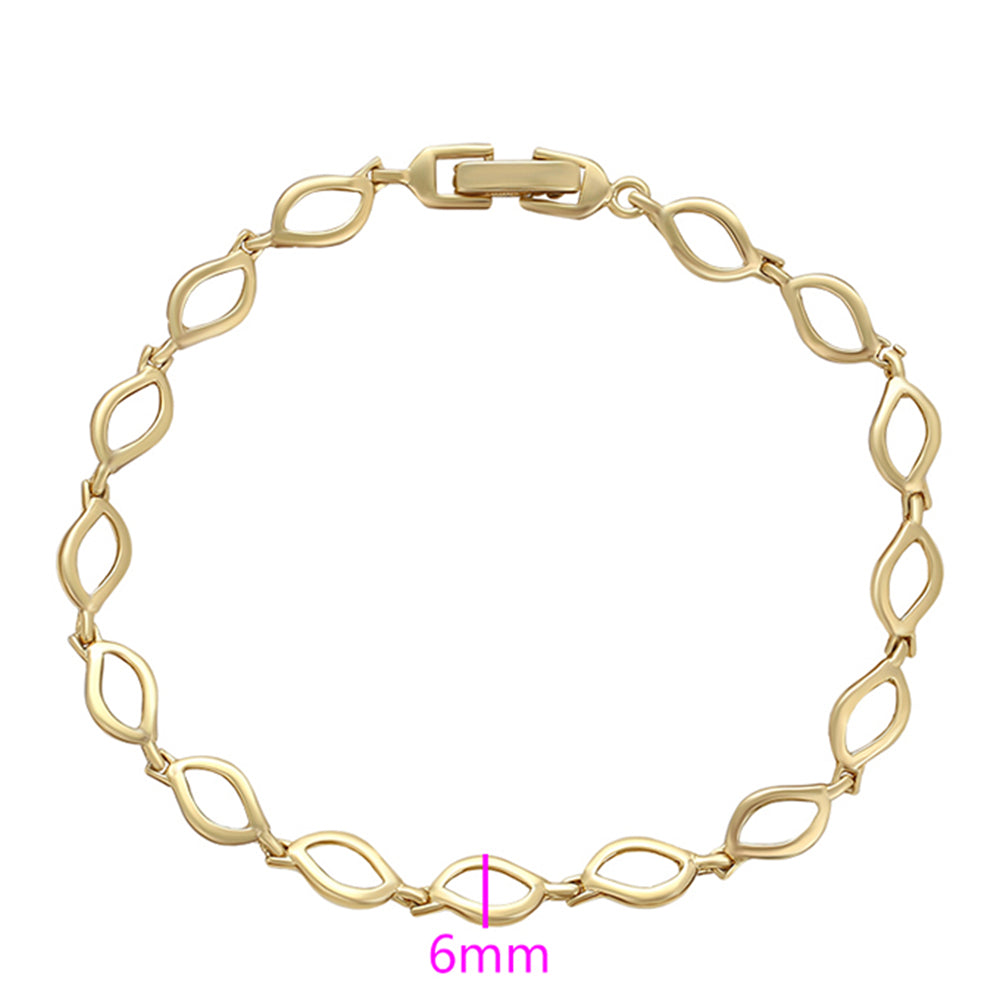 Brățară din Aliaj Placat cu Aur 2 