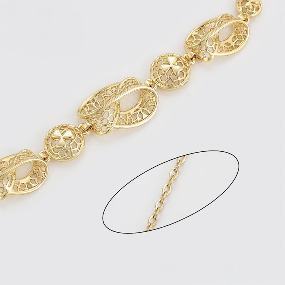 Brățară din Aliaj Placat cu Aur 5 