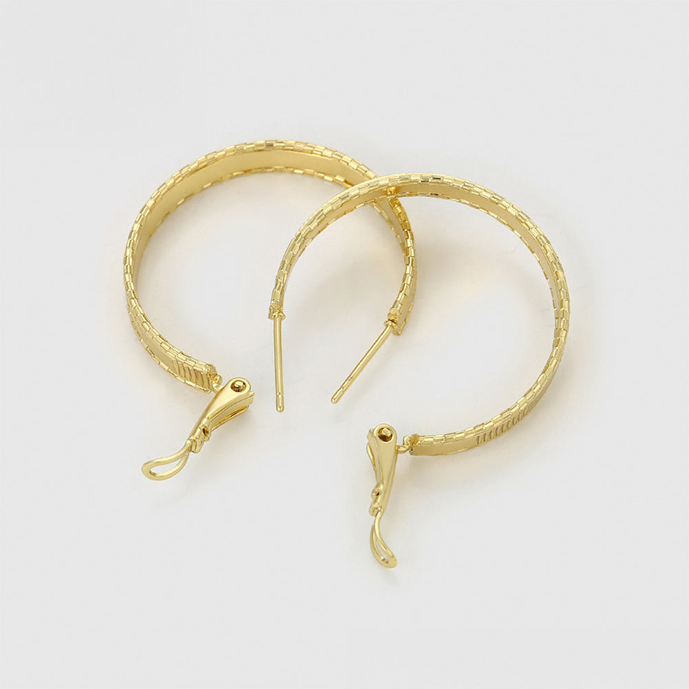 Cercei din Aliaj Placat cu Aur 6 