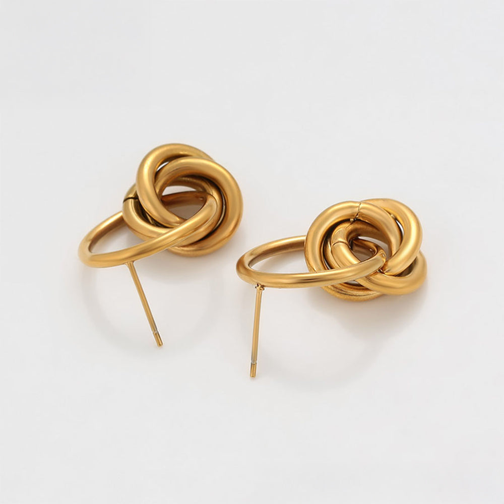 Cercei din Aliaj Placat cu Aur 5 