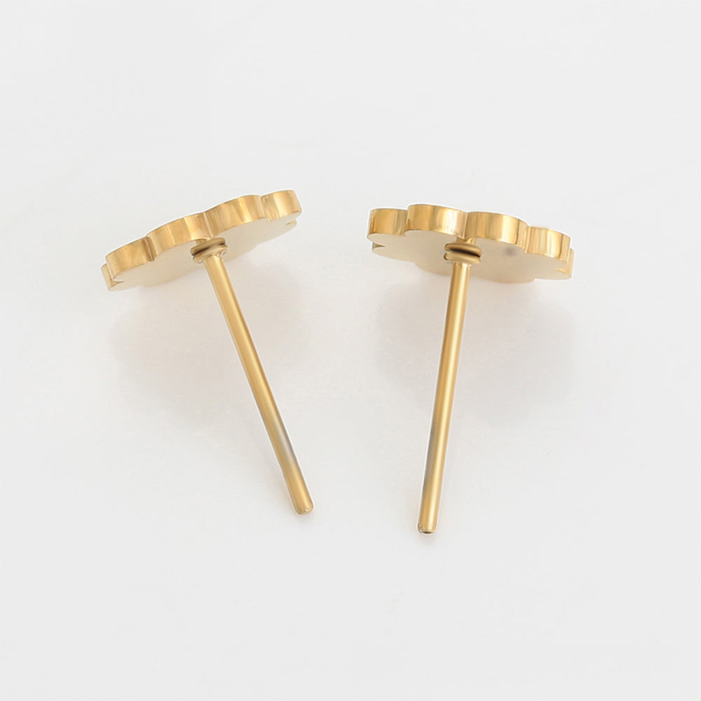 Cercei din Aliaj Placat cu Aur cu Email 5 