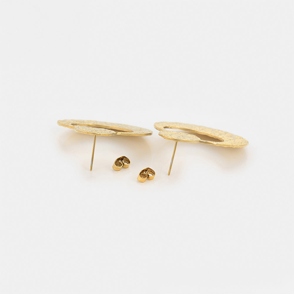 Cercei din Aliaj Placat cu Aur 5 