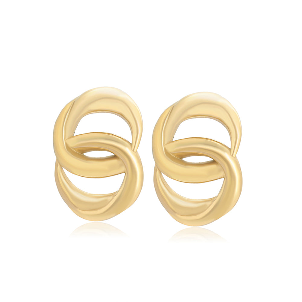 Cercei din Aliaj Placat cu Aur 1 