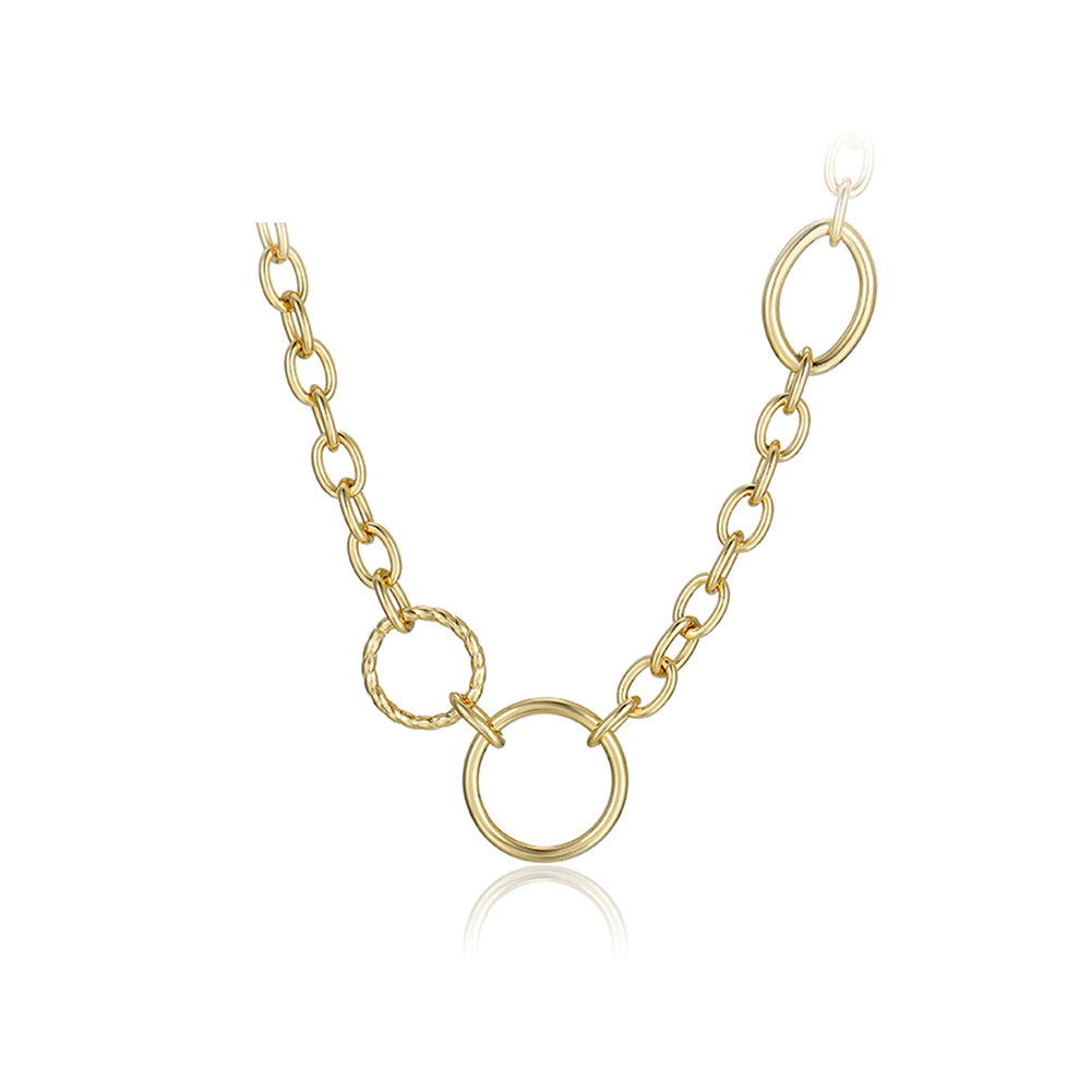 Colier din Aliaj Placat cu Aur 2 