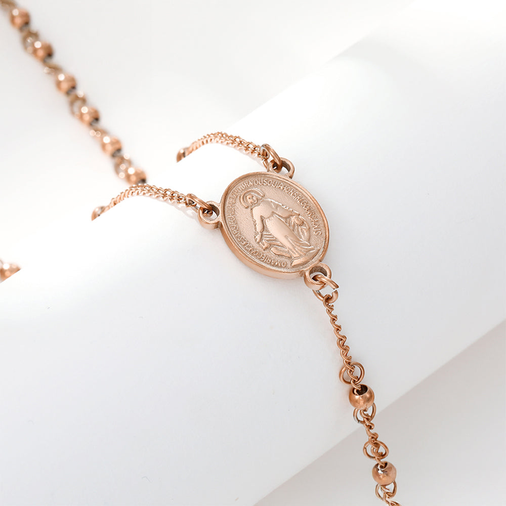 Cruce Colier din Aliaj Placat cu Aur ( Colier ) 4 