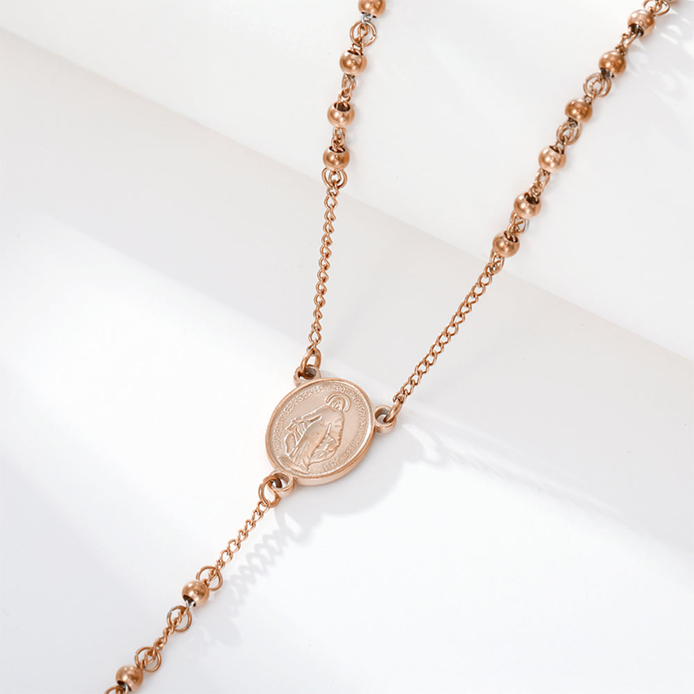 Cruce Colier din Aliaj Placat cu Aur ( Colier ) 6 