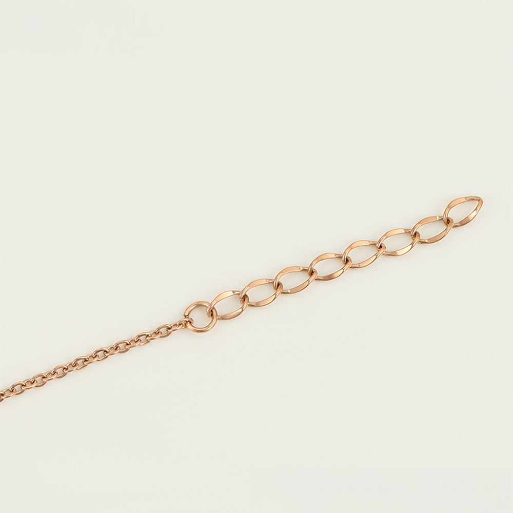 Set din Aliaj Placat cu Aur cu Cristal Roz Emporia® și Cristal Alb Emporia® ( Colier+Brățară ) 9 