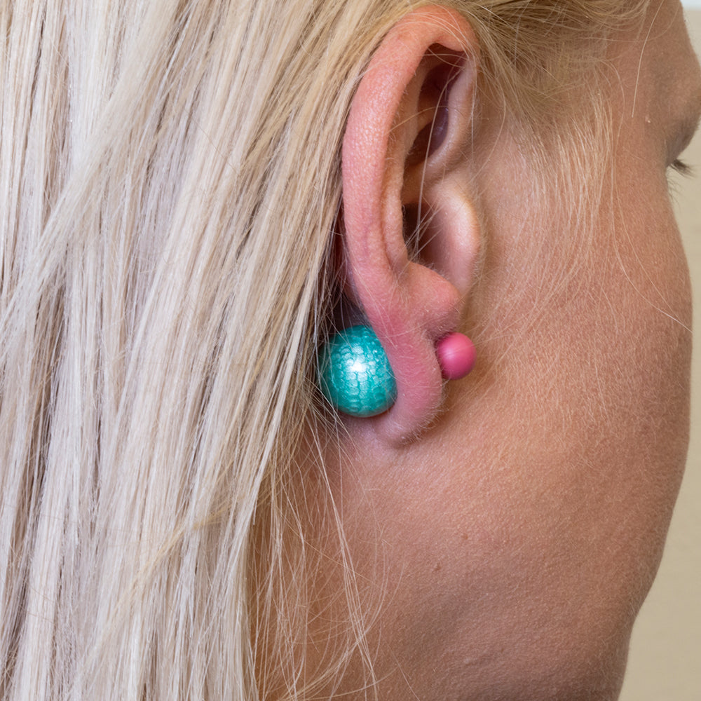 Talisman din Aliaj Placat cu Aur cu Cristal Verde Emporia® 1 