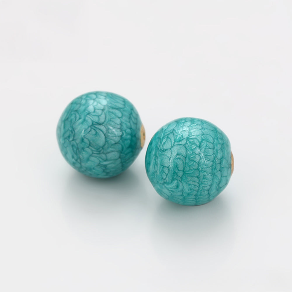 Talisman din Aliaj Placat cu Aur cu Cristal Verde Emporia®