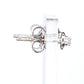 Cercei din Argint 925 ( 0.68 grame ) cu Diamant 0.01 Carate