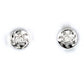 Cercei din Argint 925 ( 0.68 grame ) cu Diamant 0.01 Carate