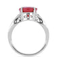 Inel din Argint 925 ( 4.16 grame ) cu Rubin Malagasy 5.13 Carate