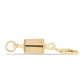 din Argint 925 Placat cu Aur ( 2.64 grame )