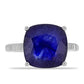 Inel din Argint 925 ( 3.02 grame ) cu Safir Albastru Australian 9.13 Carate