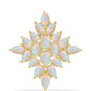 Inel din Argint 925 Placat cu Aur ( 4.1 grame ) cu Opal Welo 2.71 Carate
