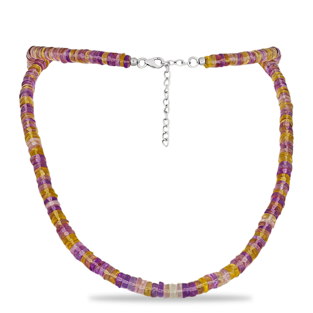 Colier din Argint 925 ( 1 grame ) cu Ametrin Anahi 152.5 Carate 1 