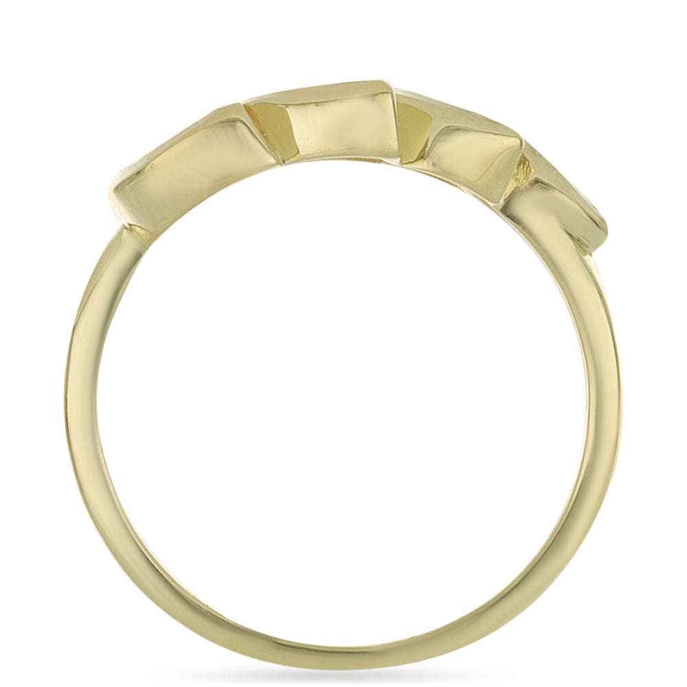 Inel din Argint 925 Placat cu Aur ( 3.32 grame ) cu Safir Rosebery Curcubeu 1.33 Carate 2 