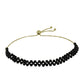 Brățară din Argint 925 Placat cu Aur ( 1.75 grame ) cu Spinel Negru 21.96 Carate