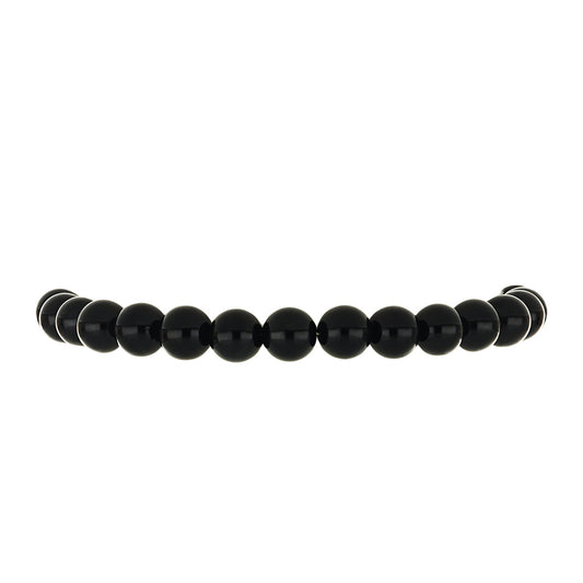 Brățară din Argint 925 Placat cu Aur ( 1.76 grame ) cu Spinel Negru 57.52 Carate