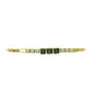 Brățară din Argint 925 Placat cu Aur ( 5.74 grame ) cu Diamant Albastru și Topaz Alb 0.82 Carate