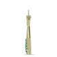 Cercei din Argint 925 Placat cu Aur ( 5.56 grame ) cu Smarald Brazilian 0.71 Carate