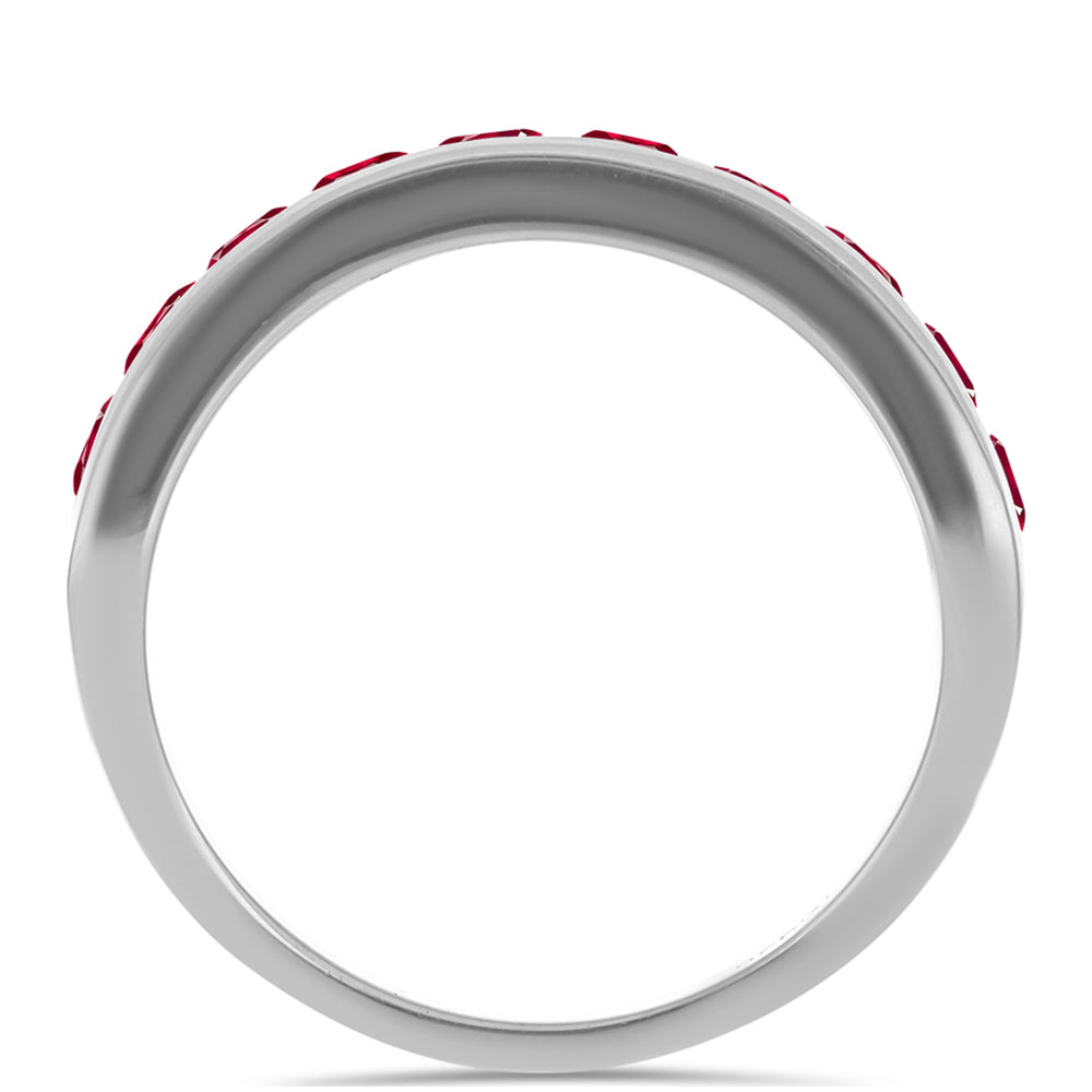 Inel din Argint 925 ( 5.32 grame ) cu Rubin Malagasy 3.24 Carate