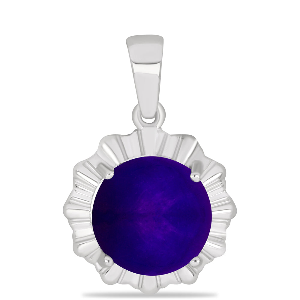 Pandantiv din Argint 925 ( 1.64 grame ) cu Jad Violet 3.9 Carate 1 