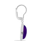 Cercei din Argint 925 ( 3.22 grame ) cu Jad Violet 10.93 Carate