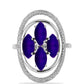 Inel din Argint 925 ( 3.63 grame ) cu Jad Violet 2.2 Carate