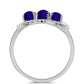 Inel din Argint 925 ( 3.63 grame ) cu Jad Violet 2.2 Carate